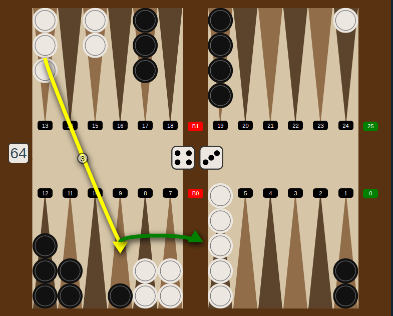 El backgammon es uno de los juegos de tablero más antiguos que se conocen, originado en la familia de juegos de "tablas" que se remontan a miles de años. El juego moderno tomó forma en la Inglaterra del siglo XVII, evolucionando a partir de versiones anteriores como el juego Irish.